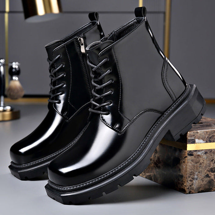 Dorian l Leather Ankle Boots