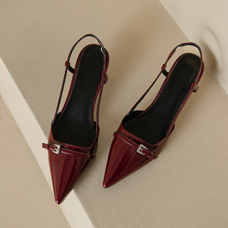 Corinne Slingback Kitten Heels