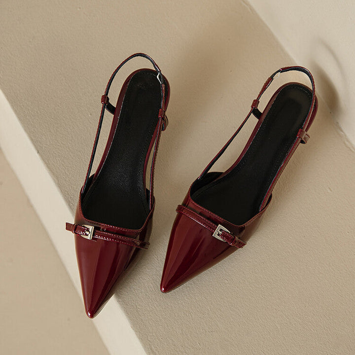 Corinne Slingback Kitten Heels