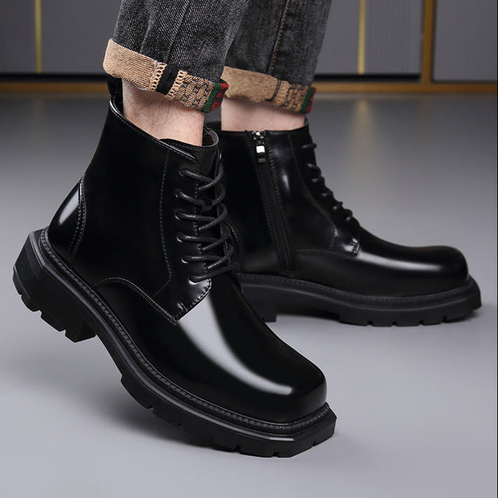 Dorian l Leather Ankle Boots