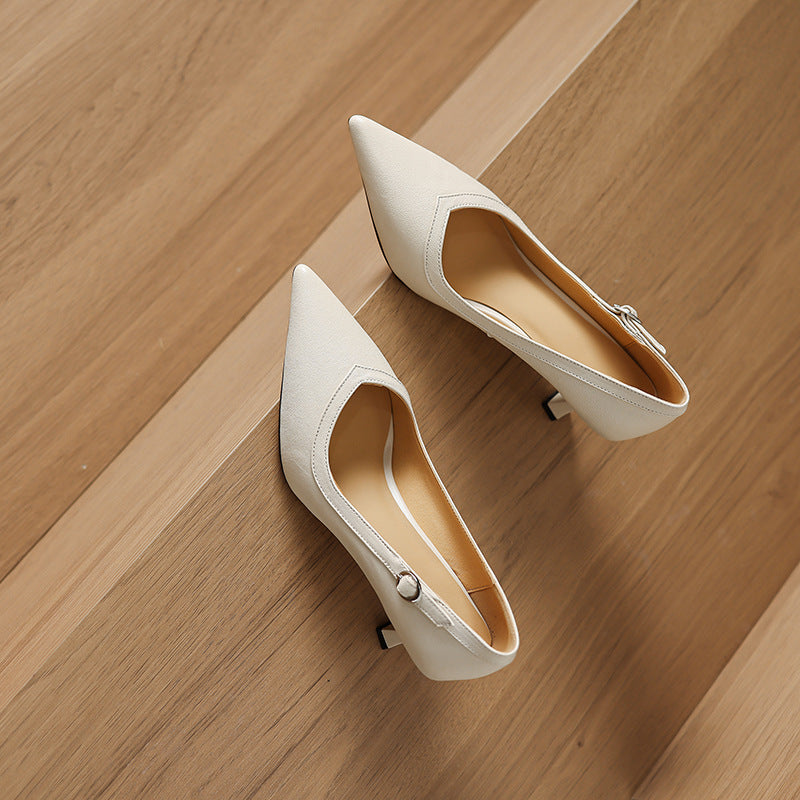 Corva Genuine Leather Heels