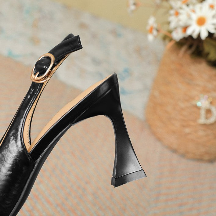 Célinea Slingback Point Heels
