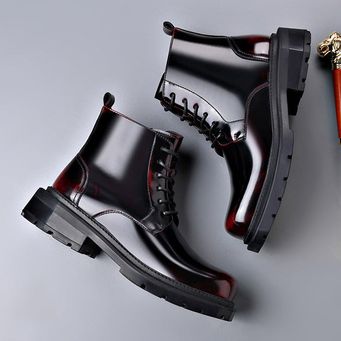 Dorian l Leather Ankle Boots