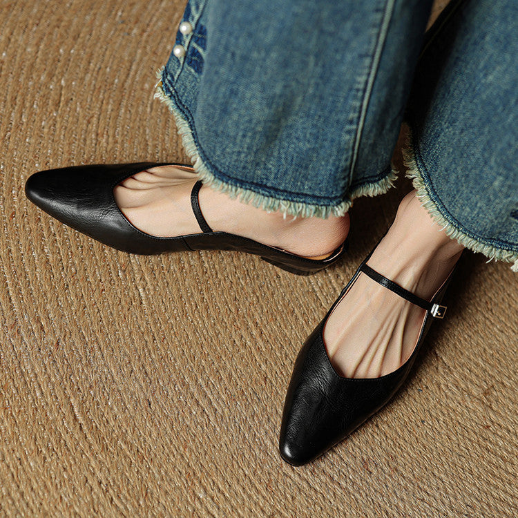 Orella l  Genuine Leather Mules