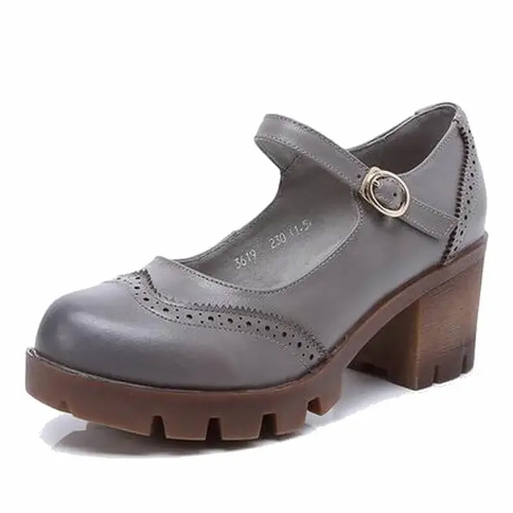 Valerie™ | Mary Jane Block Heels