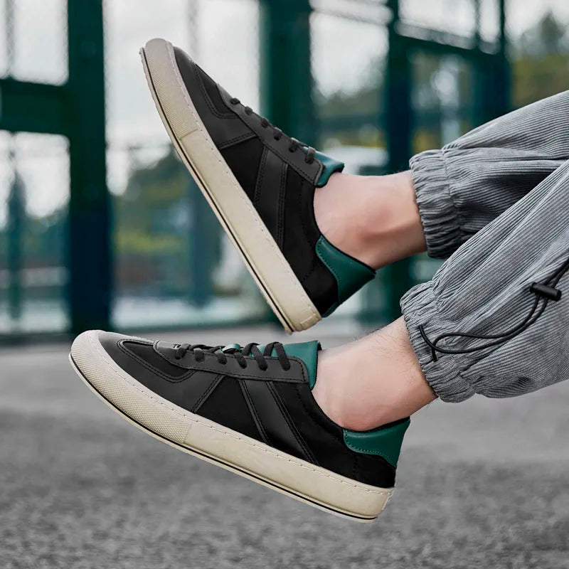 William l Leather Sneakers