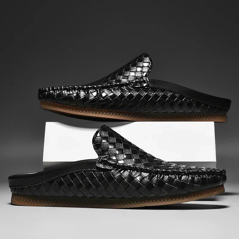 Vireno Men's Leather Slides