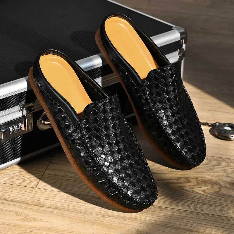 Vireno Men's Leather Slides