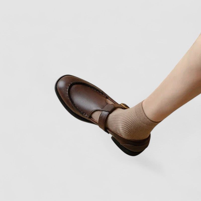 Avery - Square-Toe Mary Jane Orthopedic Shoes