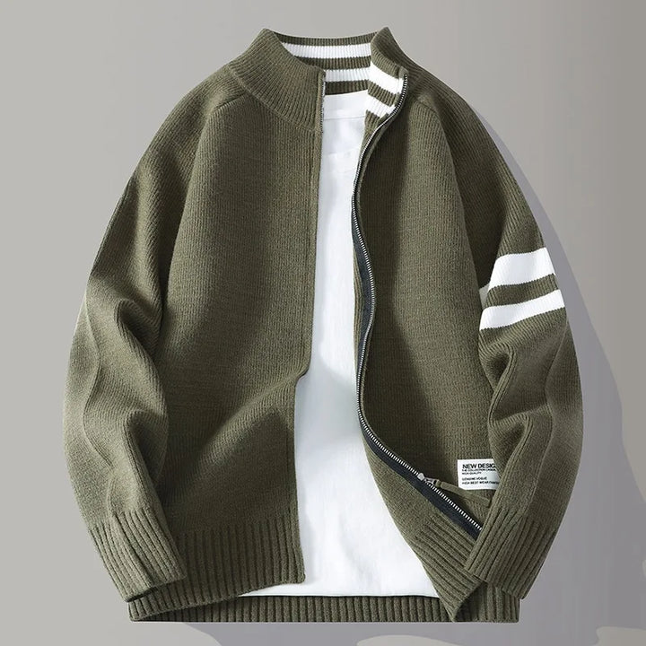 Nolan l Knit Zip Sweater