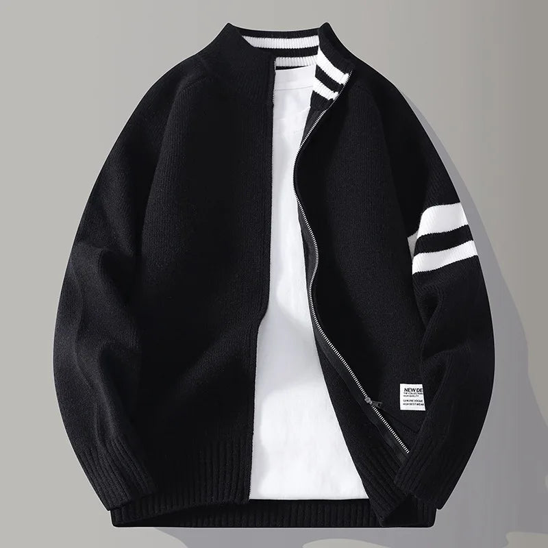 Nolan l Knit Zip Sweater