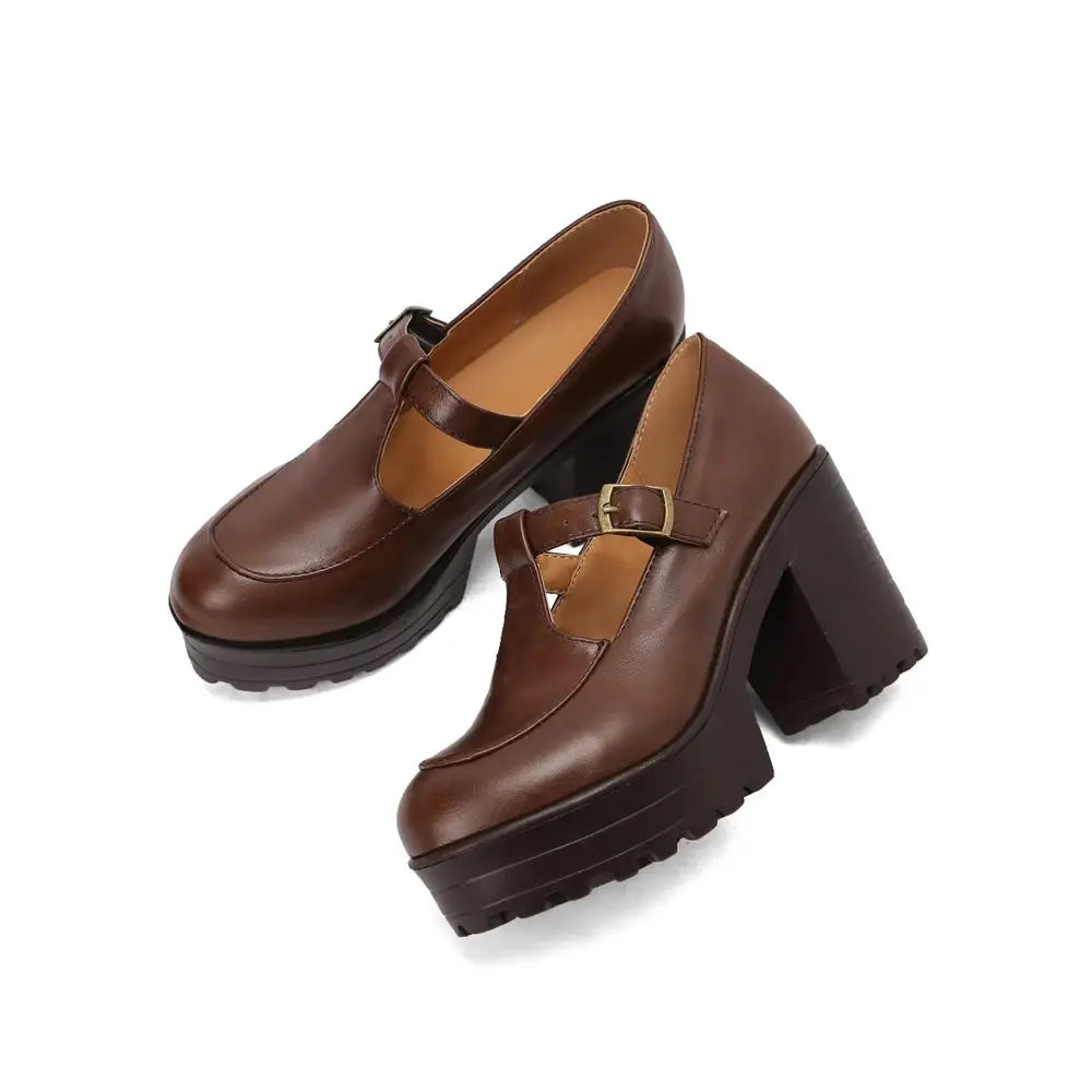 Isabella | Timeless Buckle Heels