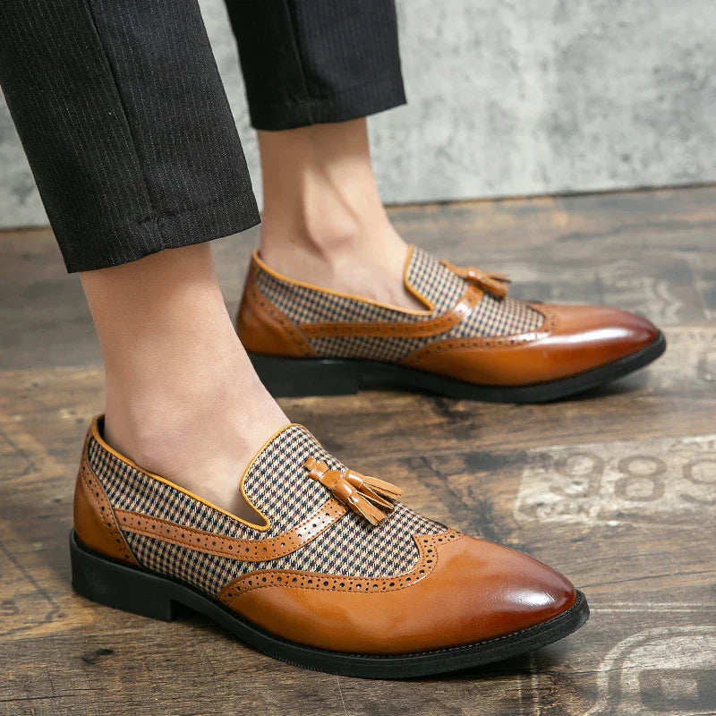 Sebastien l Leather Loafers