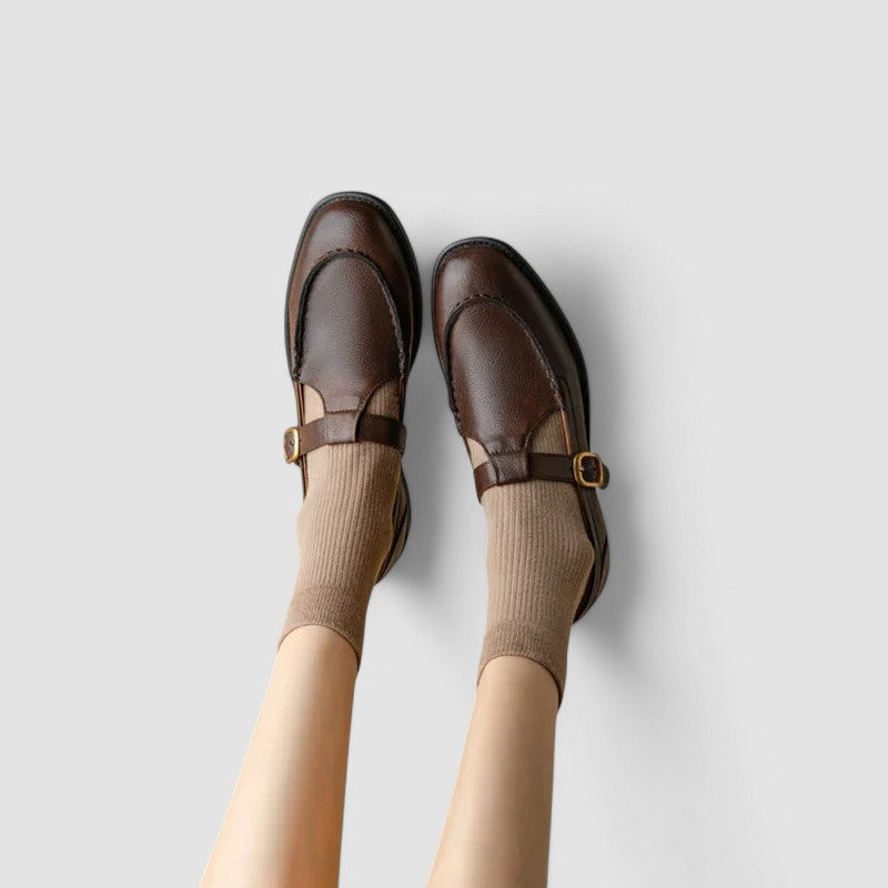Avery - Square-Toe Mary Jane Orthopedic Shoes