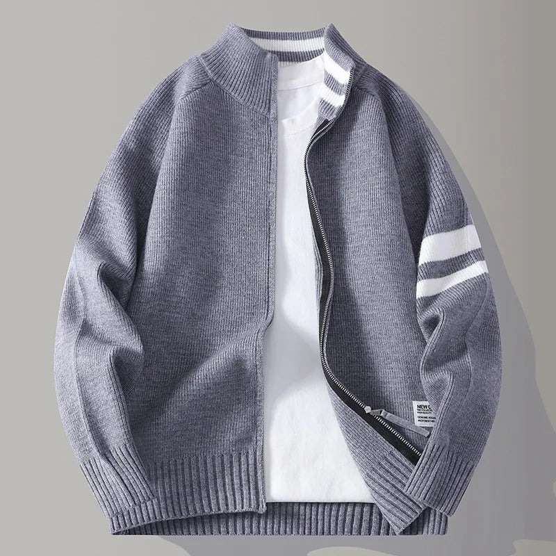 Nolan l Knit Zip Sweater