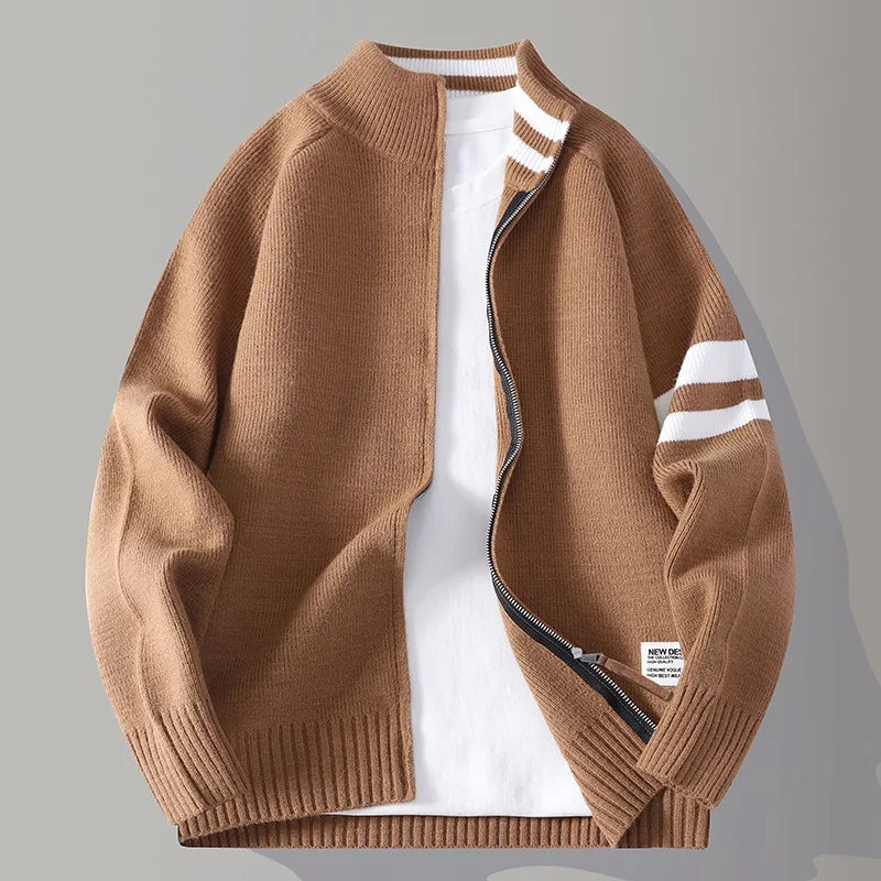 Nolan l Knit Zip Sweater