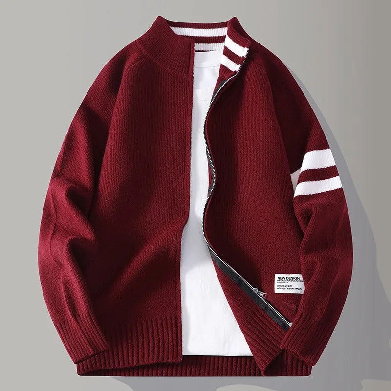 Nolan l Knit Zip Sweater