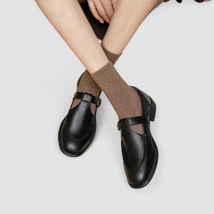 Avery - Square-Toe Mary Jane Orthopedic Shoes