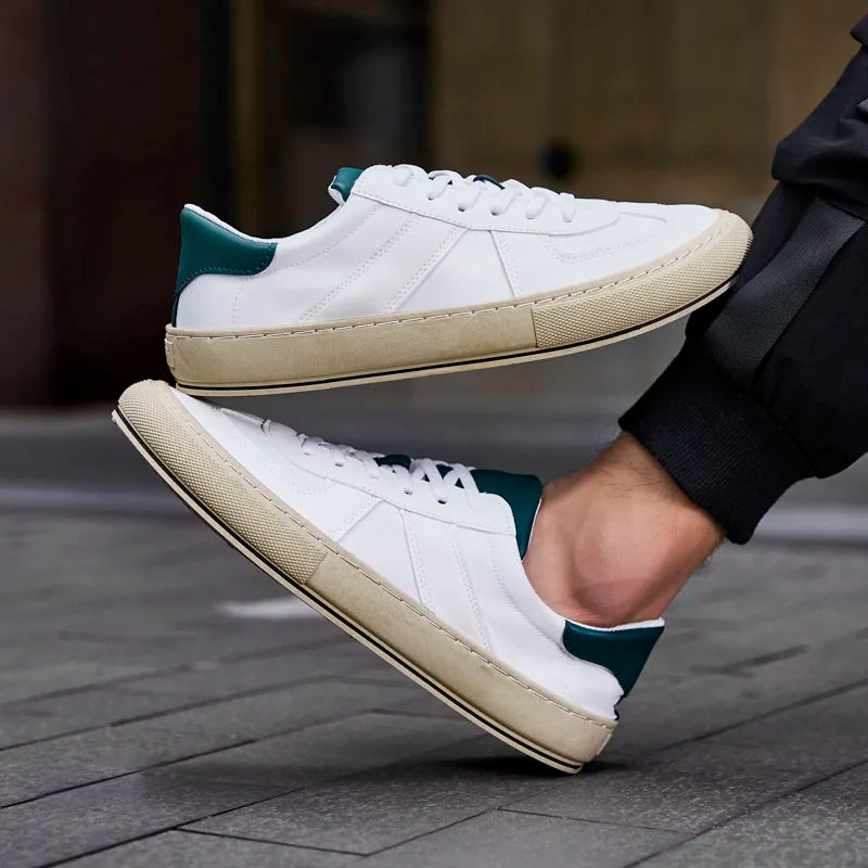 William l Leather Sneakers