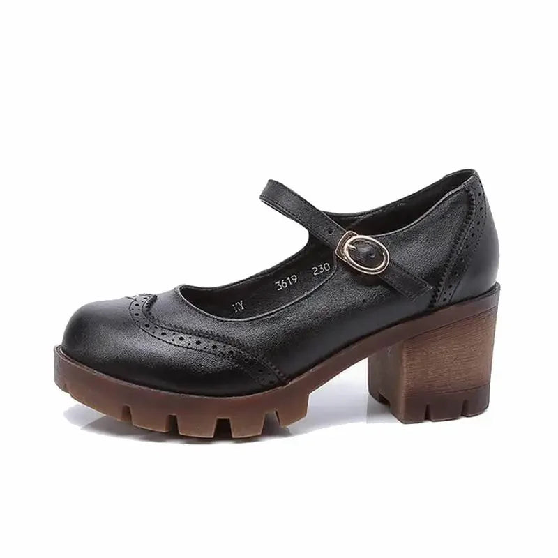 Valerie™ | Mary Jane Block Heels
