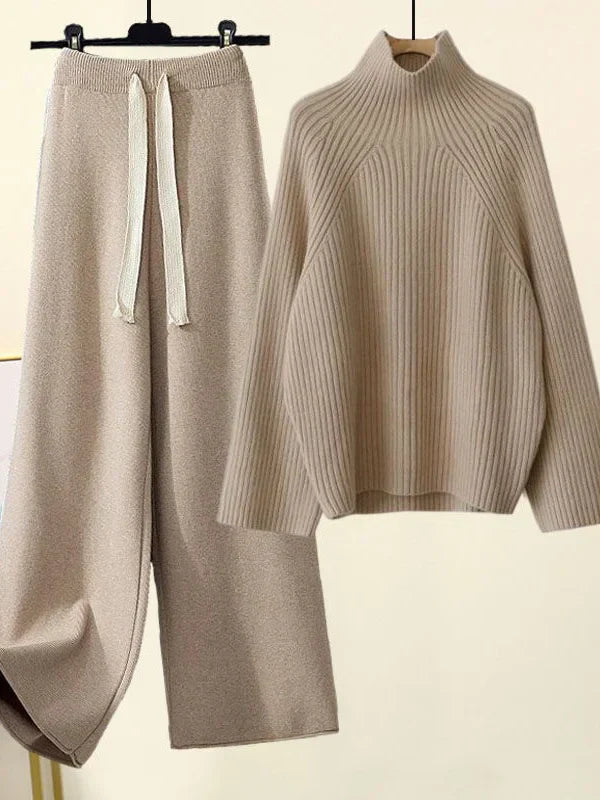 LUCIA – RELAXED KNIT TWO-PIECE SET