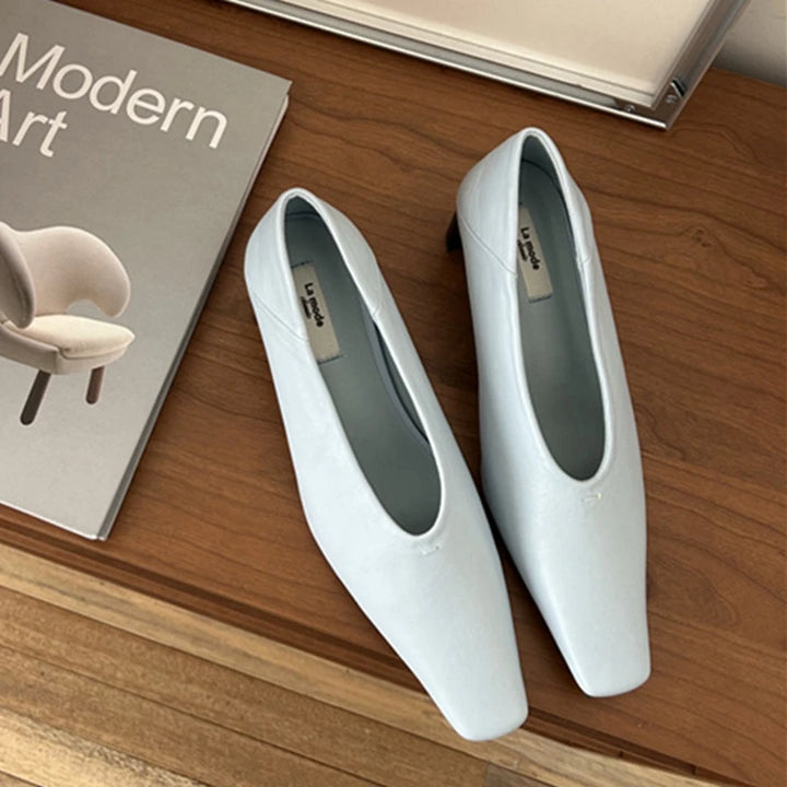 Vanta Leather Flats