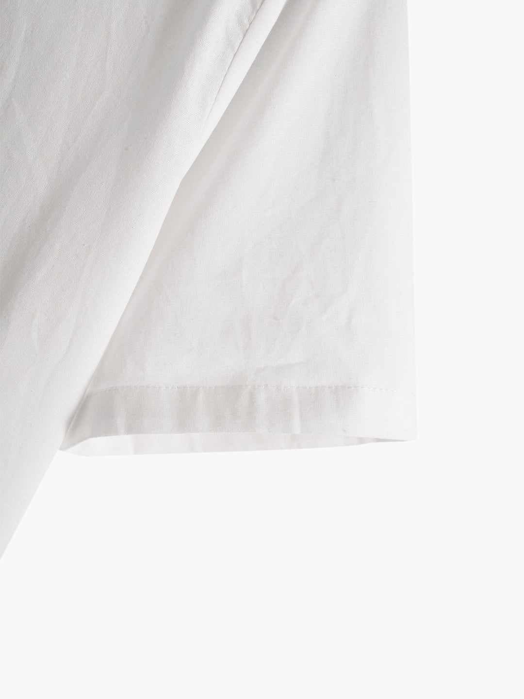 Linen Look Basic T-shirt & Straight Linen Pants