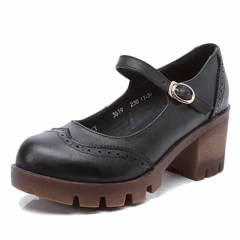 Valerie™ | Mary Jane Block Heels