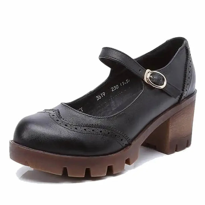 Valerie™ | Mary Jane Block Heels