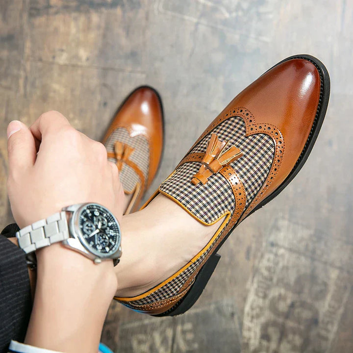 Sebastien l Leather Loafers