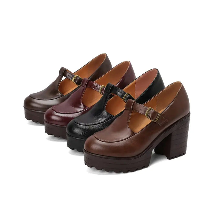 Isabella | Timeless Buckle Heels