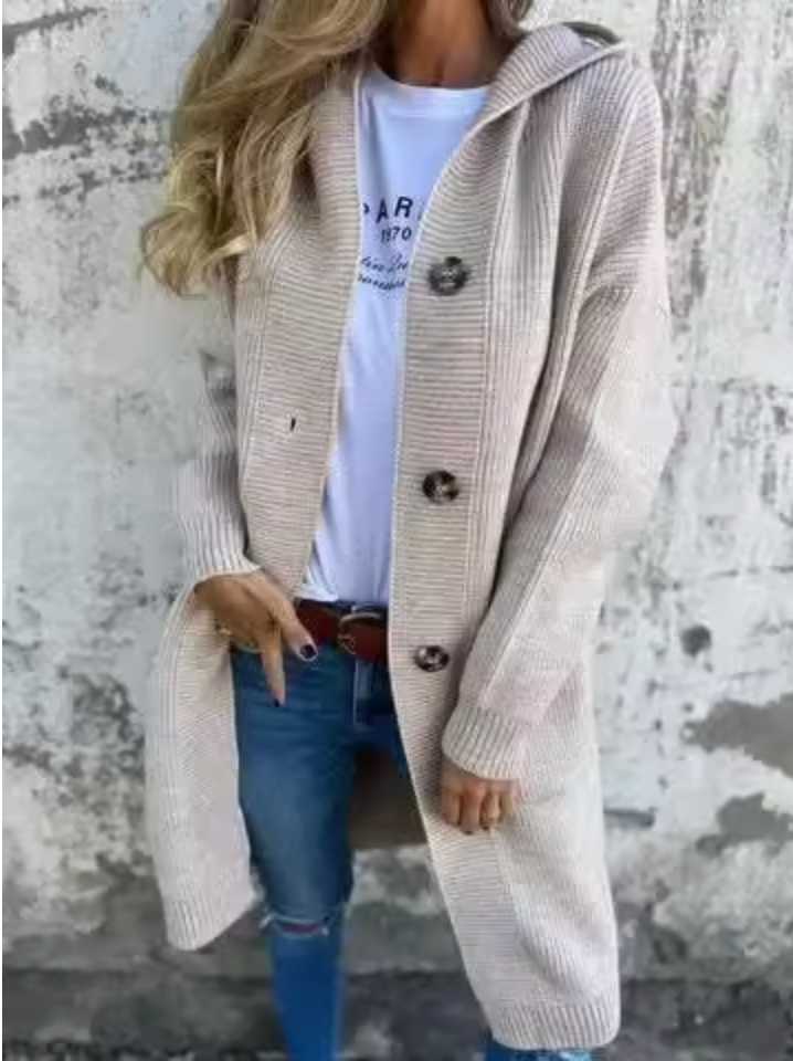 Julieta™ – Long Cardigan for Timeless Everyday Elegance