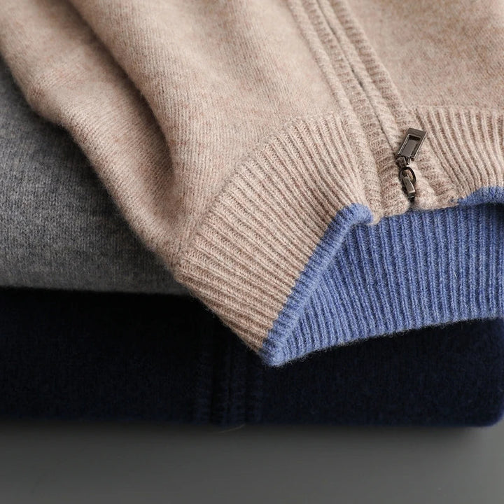 Julian™ l Premium Cashmere Zip Jacket