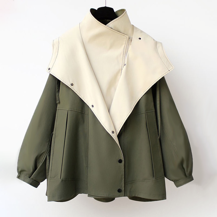 Charlotte™ – Elegant All-Weather Windbreaker Jacket