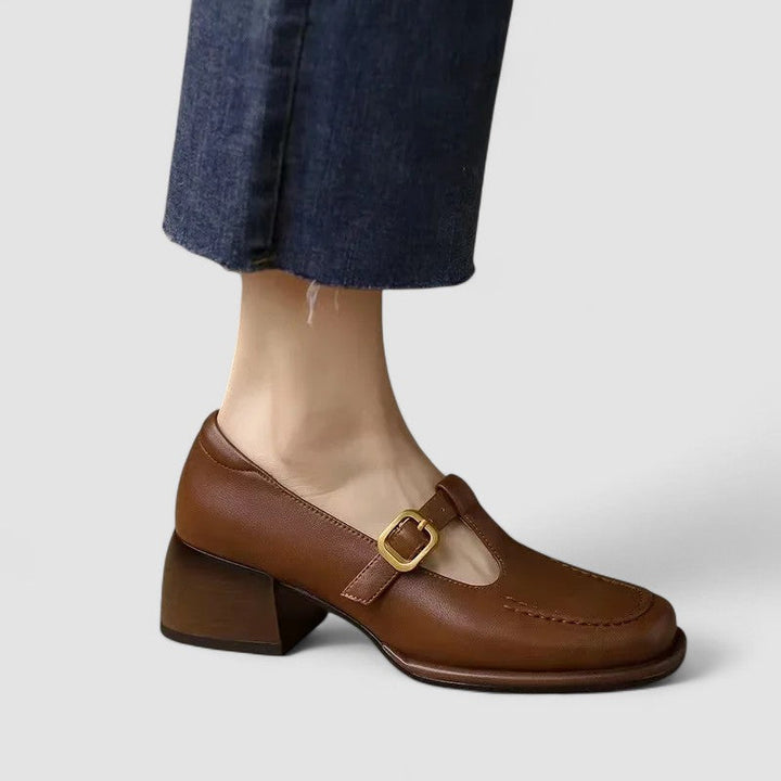 Elizabeth - Orthopedic Shoes with T-Strap Mary Jane