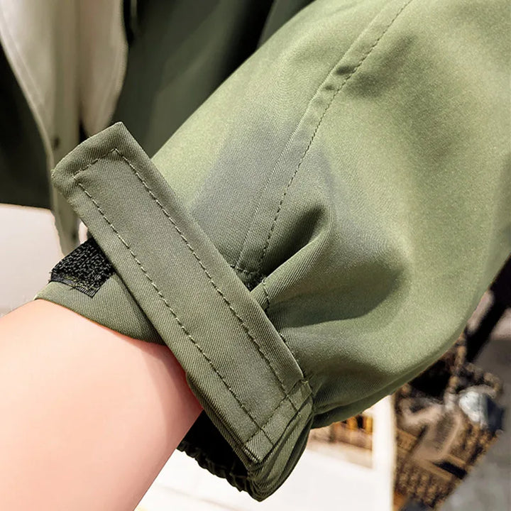 Charlotte™ – Elegant All-Weather Windbreaker Jacket
