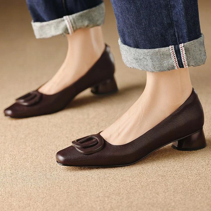 Opium Classic Leather Heels