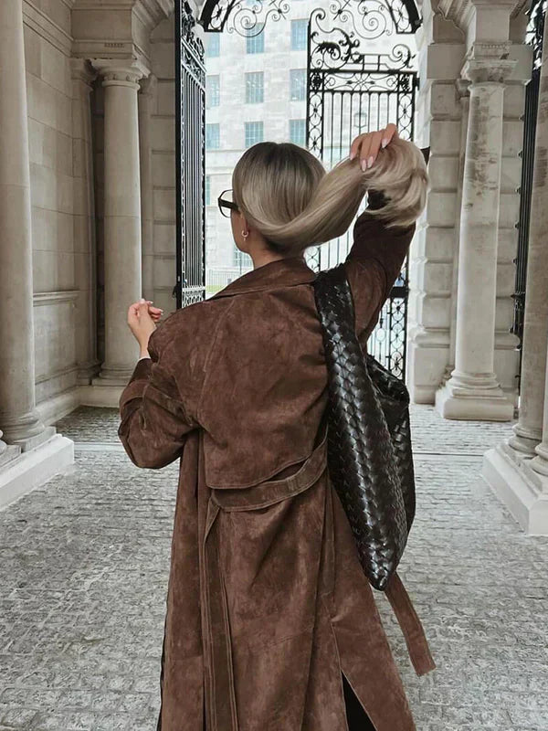 Ayah™ – Elegant Trench Coat for Timeless Sophistication