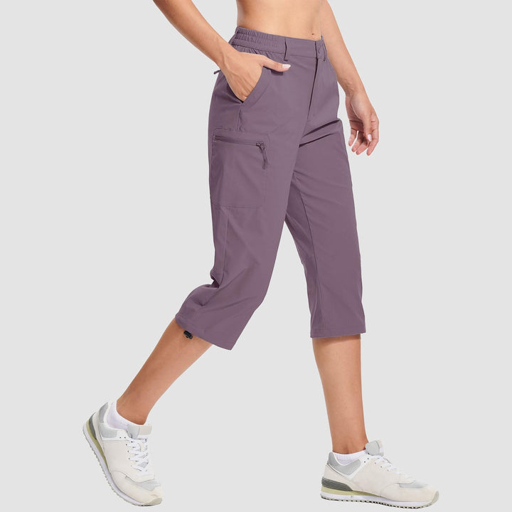 Claire l Water-Resistant Hiking Capri