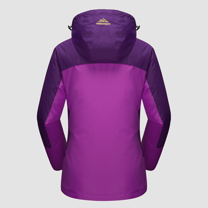 Gusta l Waterproof Winter Coat, Fleece Lined, Hooded Ski & Hiking Jacket