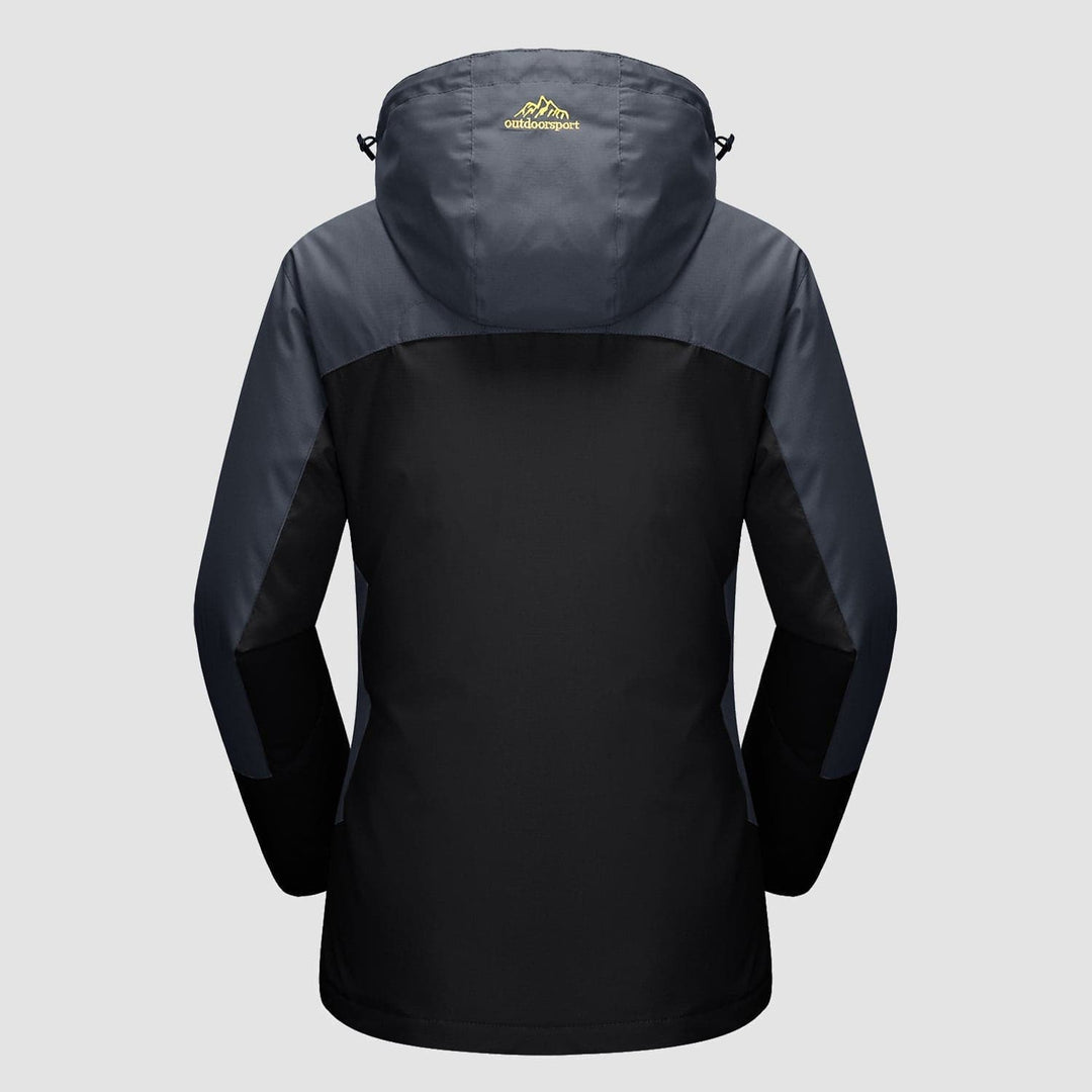 Gusta l Waterproof Winter Coat, Fleece Lined, Hooded Ski & Hiking Jacket