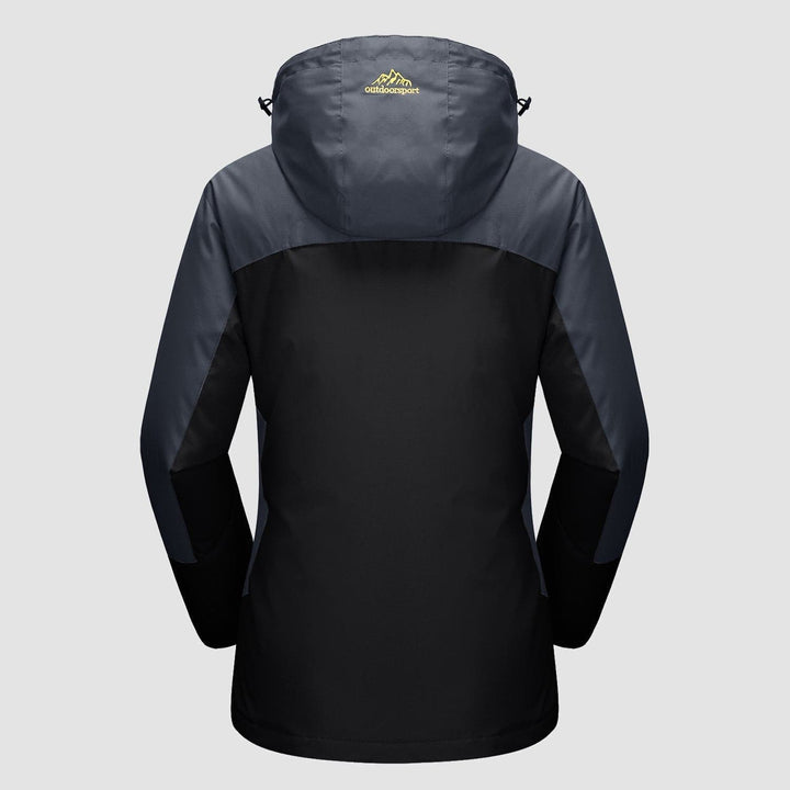 Gusta l Waterproof Winter Coat, Fleece Lined, Hooded Ski & Hiking Jacket