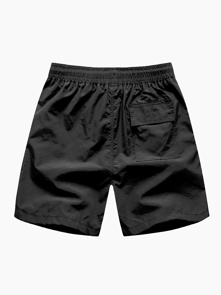 Twee Kleurige Bloemenprint Shirt & Zwemshorts