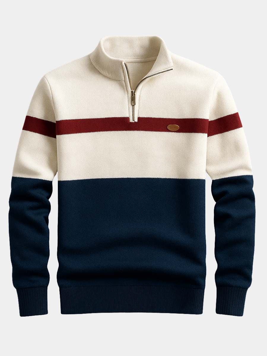 Joseph | Men's Sweater with Zip Neck