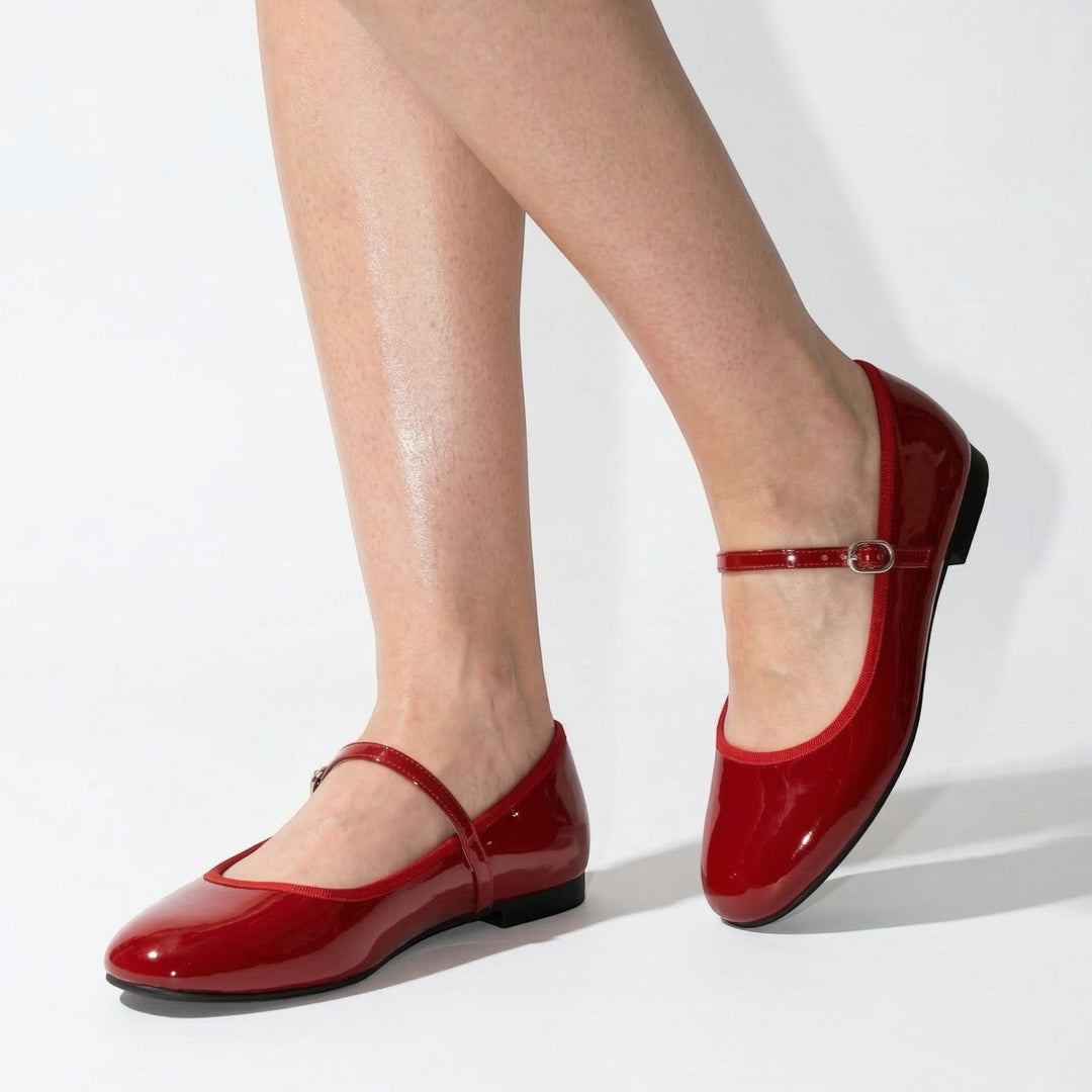 Alice - Women's Mary Jane Shoes with Adjustable Strap
