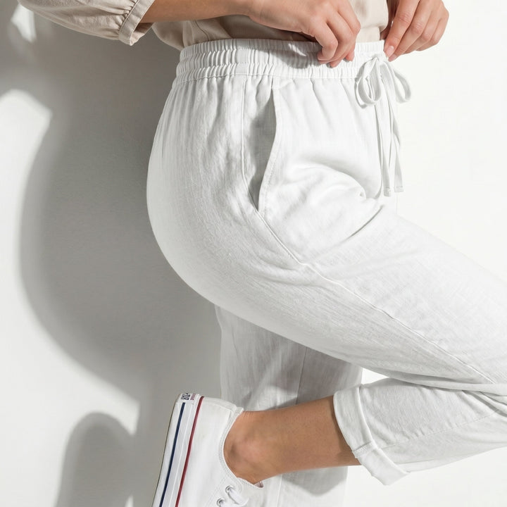 Amelia - Women's Relaxed Fit Drawstring Trousers