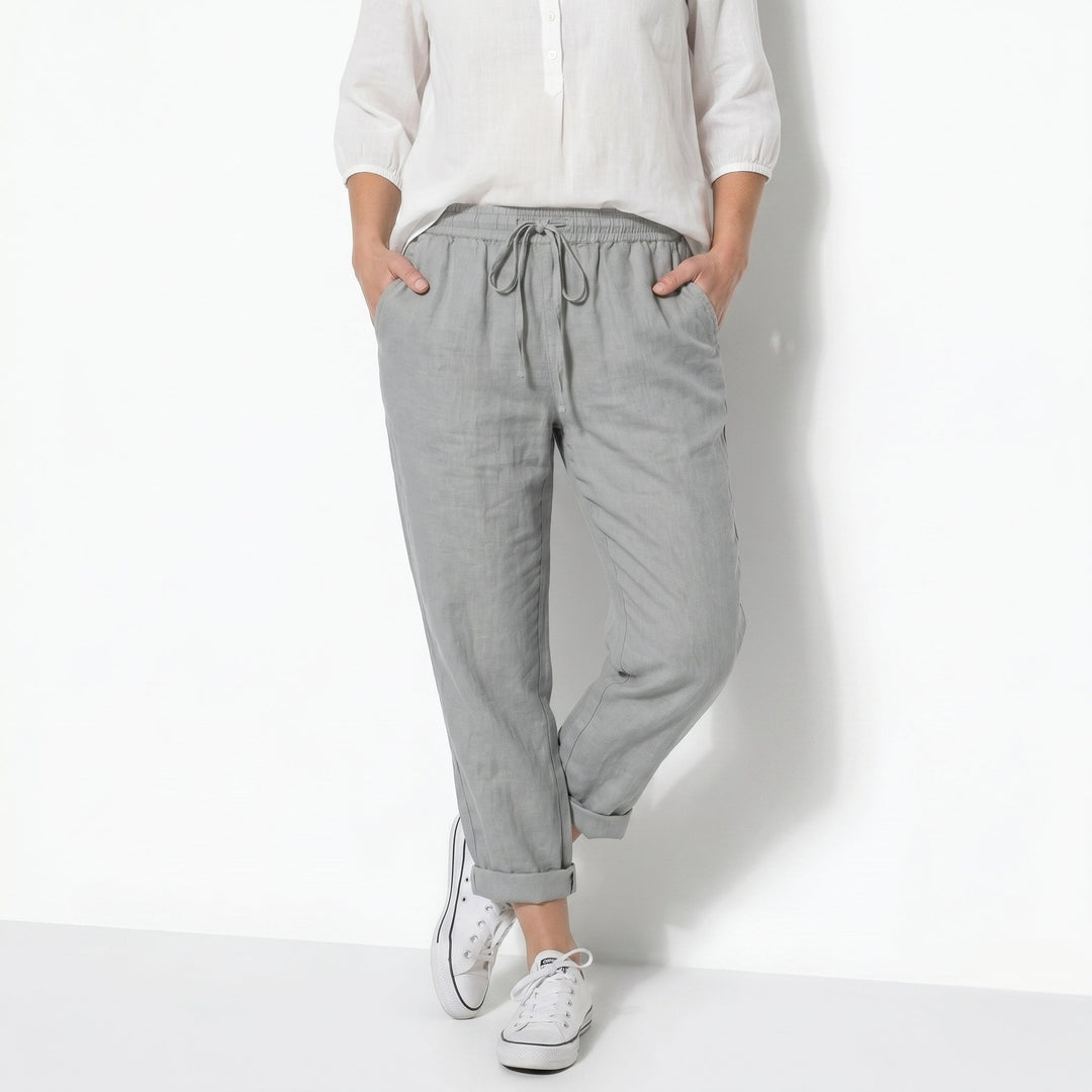 Amelia - Women's Relaxed Fit Drawstring Trousers