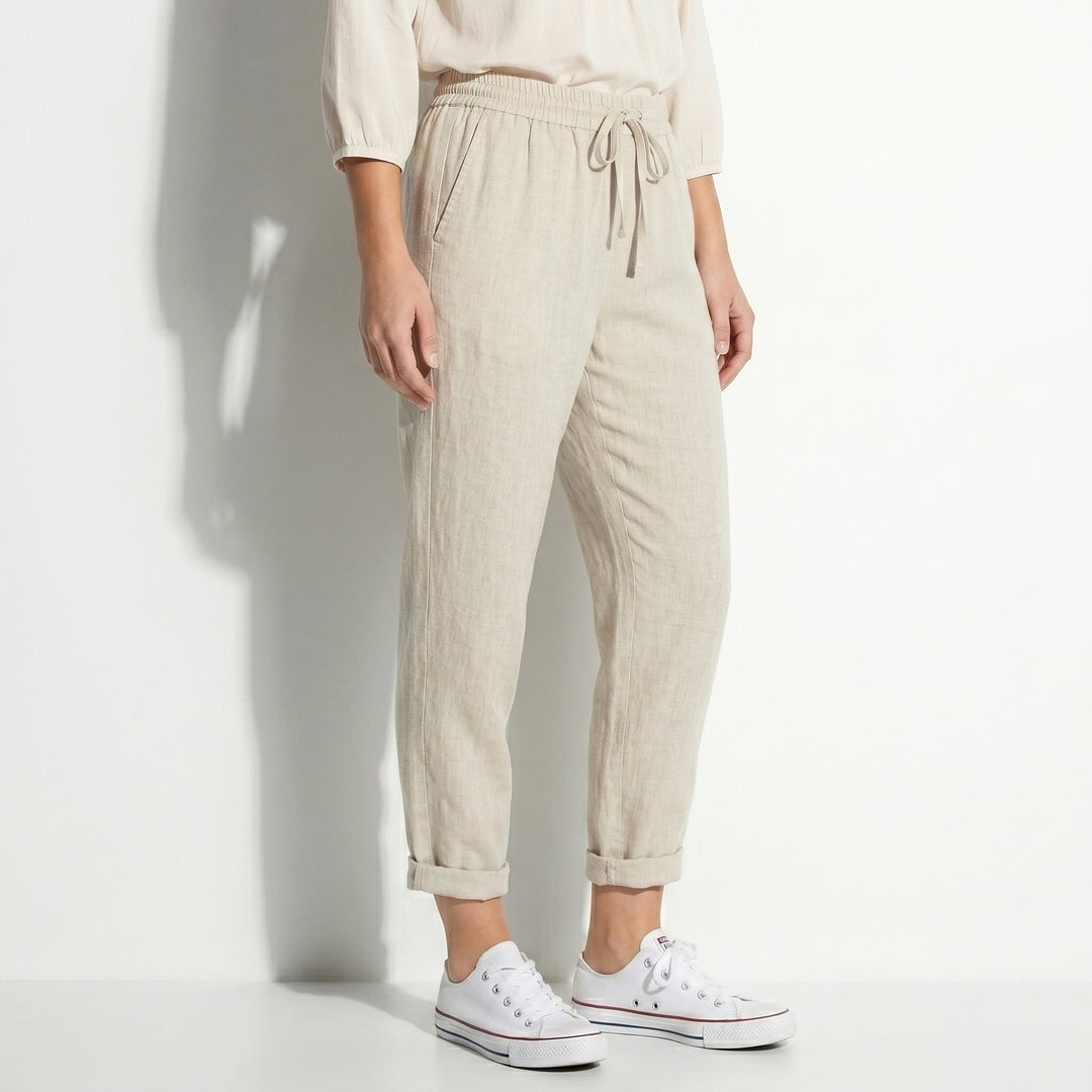 Amelia - Women's Relaxed Fit Drawstring Trousers