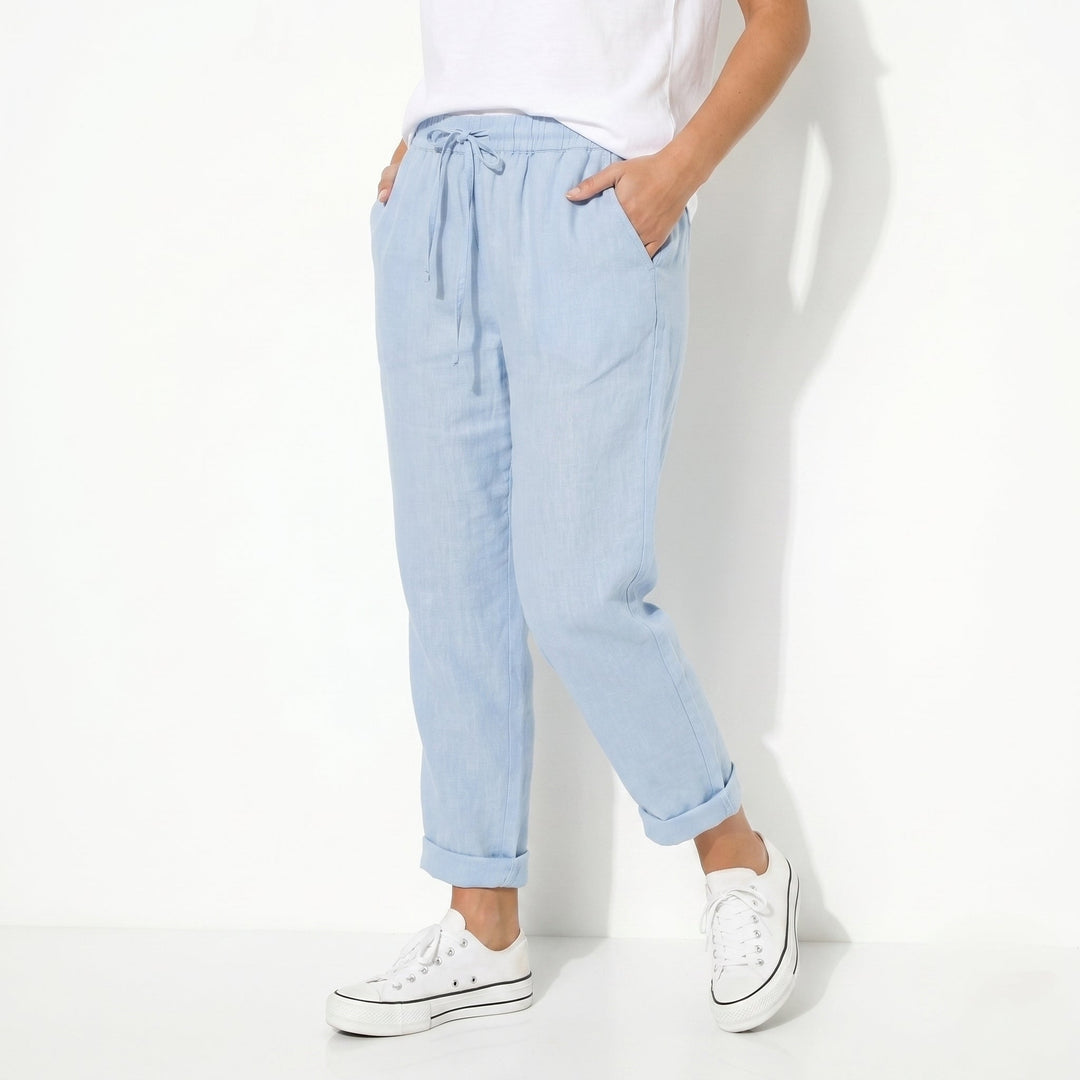 Amelia - Women's Relaxed Fit Drawstring Trousers