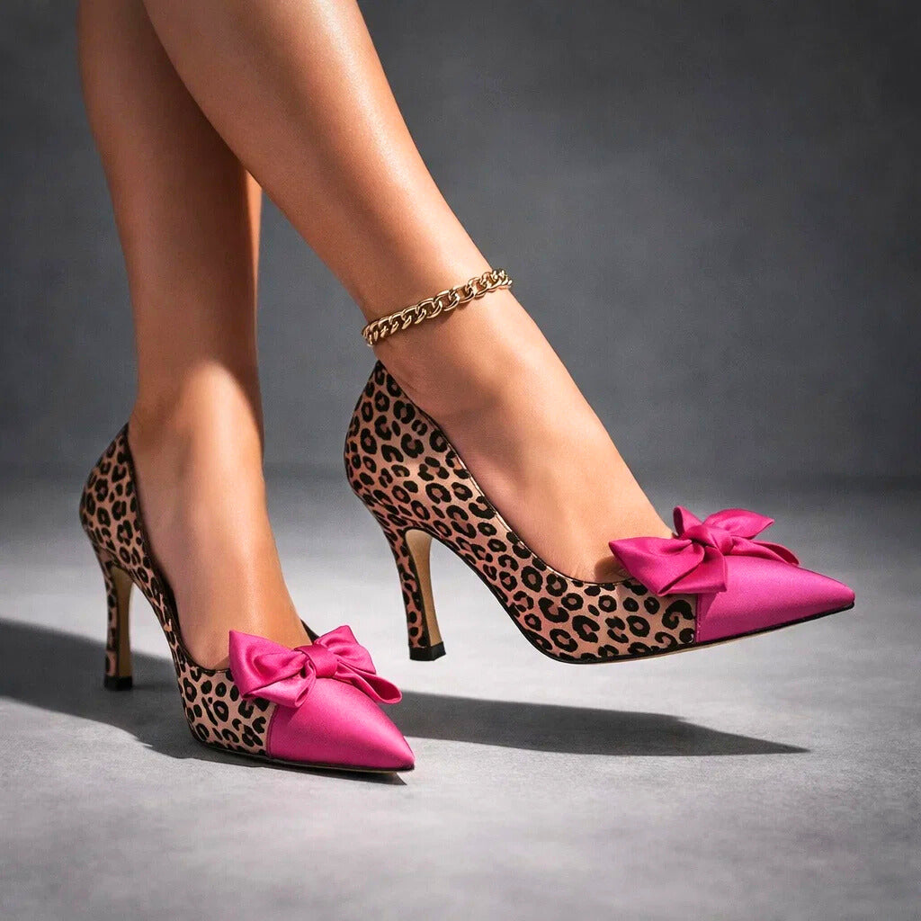 Charlotte l Belle bow Heels